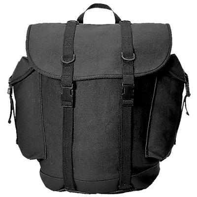 Mil-Tec Black German Army Mountain Rucksack 80L