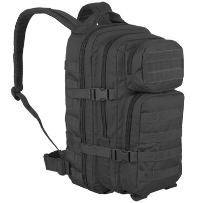 Mil-Tec Molle Us Backpack Small Black from B&Q