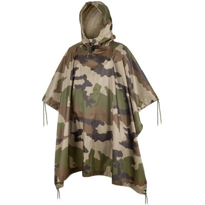 Mil-Tec Waterproof Poncho Ripstop Cce Camo from B&Q