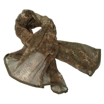 Mil-Tec Net Scarf Vegetato Woodland from B&Q