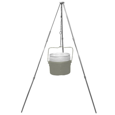 Mil-Tec Camping Tripod For Cook Pot from B&Q