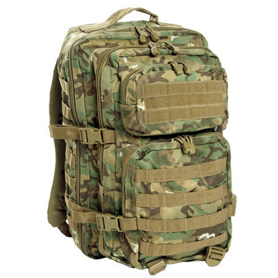 Mil-Tec Molle Us Backpack Large Arid Woodland from B&Q