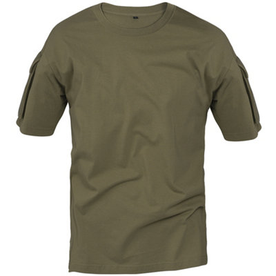 Mil-Tec T-Shirt Olive Size Xx Large from B&Q