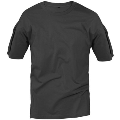 Mil-Tec T-Shirt Black Size Xx Large from B&Q