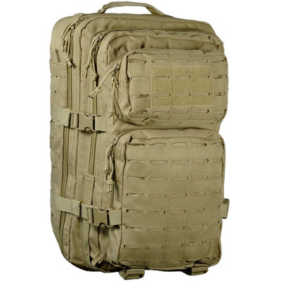 Mil-Tec Us Backpack Large Laser Cut Coyote from B&Q