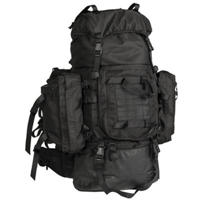 B&Q -  Backpack 100L Rucksack Black