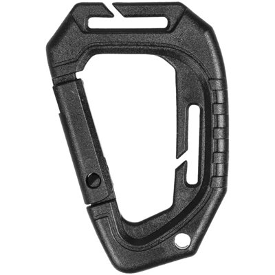 B&Q -  Tactical Carabiner Molle Set Of 2 Black