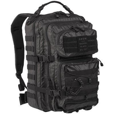 Mil-Tec Us Backpack Large Tactical Black from B&Q