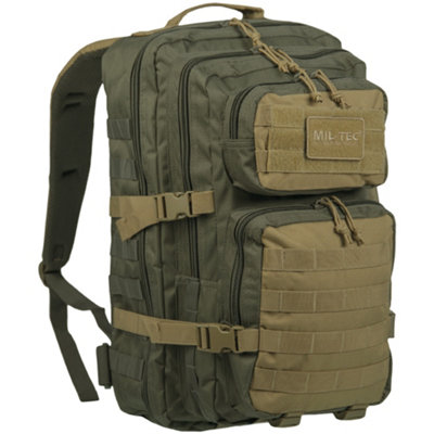 Mil-Tec Us Backpack Large Ranger Green/coyote from B&Q