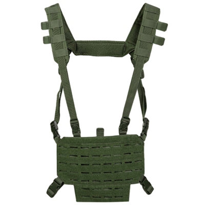 Mil-Tec Lightweight Chest Rig Olive from B&Q