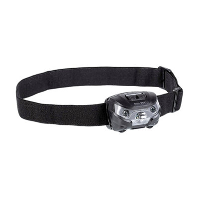 B&Q -  Headlamp Flashlight Torch Black