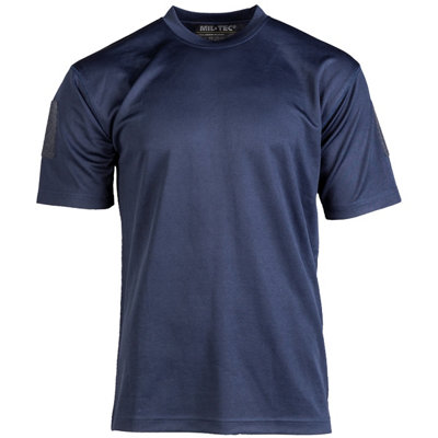 Mil-Tec Quick Dry Short Sleeve Shirt Dark Blue Size Xx Large from B&Q