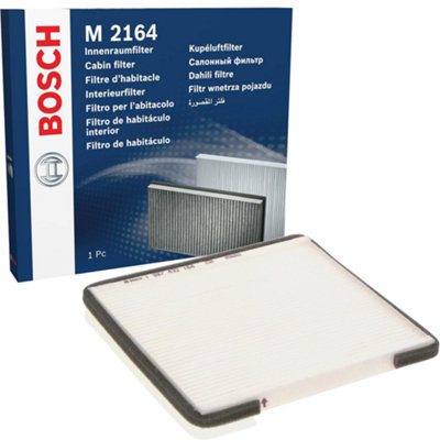 B&Q -  Cabin Air Pollen Filter 1987432164M2164 Captures Pollen Dust Pollutants Efficiently