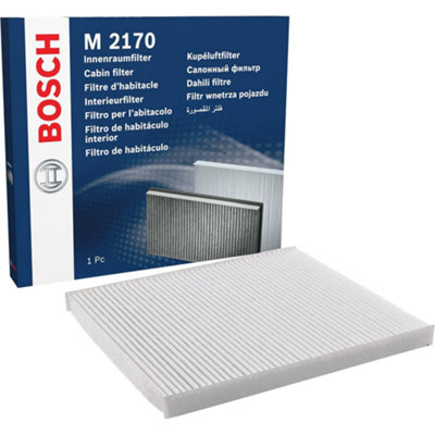 Bosch Cabin Air Pollen Filter 1987432170M2170 High-Efficiency Filtration Reduces Allergens from B&Q