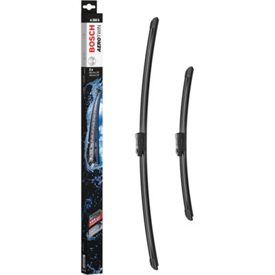 Bosch Aerotwin Flat Wiper Blade Set 26" 650mm & 16" 400mm A350S 3397014350 X2 from B&Q