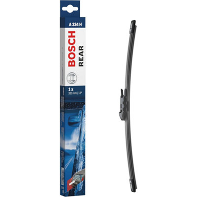 Bosch A334h Wiper Blade Rear Fits Bmw X1 X2 Land Rover Discovery Mercedes-Benz Size 1