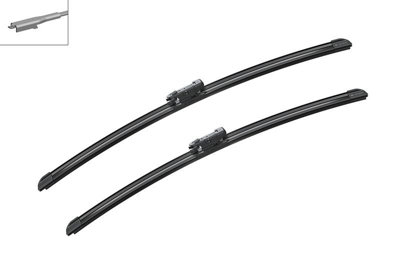 B&Q -  A531S Wiper Blade Front 550/530mm Fits Audi Tt Mercedes-Benz C-Class Slk