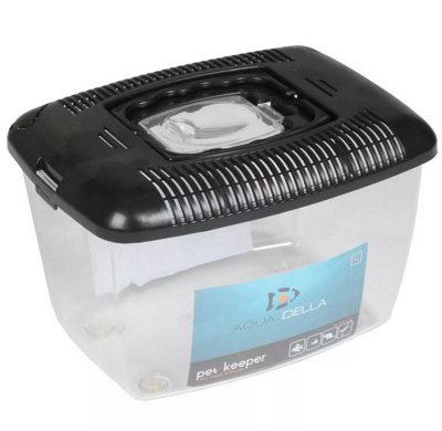 Aqua Della Pet Keeper Box For Fish Reptiles Amphibians Insects Pet 19X12X13.5Cm from B&Q
