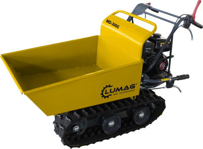 Mini Dumper Tracked Power Barrow Dumper Butt Lumag Md300G 196Cc Petrol 300Kg from B&Q