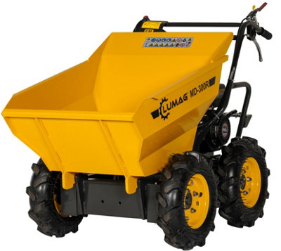 Mini Dumper Petrol Power Barrow With Manual Tip Lumag Gemrnay  Md300R 300Kg 4Wd from B&Q