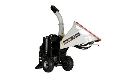 Chipper Shredder Hydraulic Infeed Lumag Germany Hc15H 15Hp Petrol E-Start from B&Q