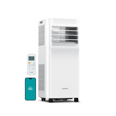 Comfee 7000 Btu Portable Air Conditioner App Control With Dehumidifier & Fan ModeRemote & Window Installation Kit Included from B&Q