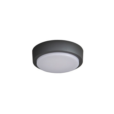 Luminosa Lighting Anthracite Luminosa Hesel Outdoor Flush Matt Ip54 Led 3000K Size 10