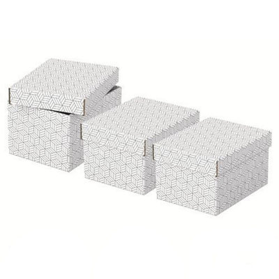 Esselte Home Storage and Gift Box Small Pack of 3 628280 - Image 3