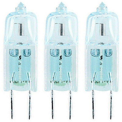 Osram Halogen Oven G4 Capsule 20W 12V Dimmable Halostar Warm White Clear (3 Pack) from B&Q