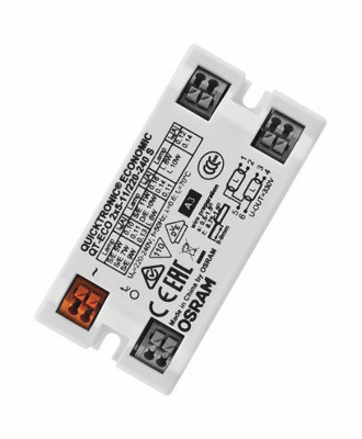 Osram Qt-Eco 2X5-11W Matchbox High Frequency Ballast from B&Q