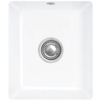 Villeroy & Boch Subway 45 Su Single Bowl Ceramic Undermount Kitchen SinkNo Waste Included. from B&Q