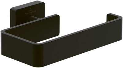 Villeroy & Boch Elements Striking Toilet Roll Holder Matt Black from B&Q