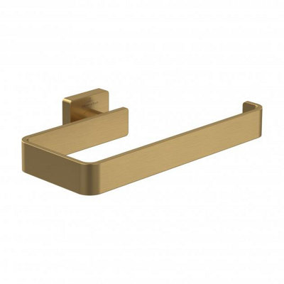 Villeroy & Boch Elements Striking Towel Ring Brushed Gold from B&Q