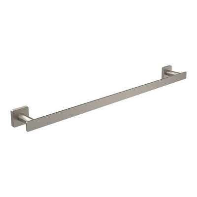 Villeroy & Boch Elements Striking 645mm Towel Rail Matt Brushed Nickel from B&Q