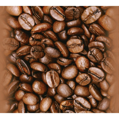 B&Q -  Bricoflor Brown Coffe Beans Bistro Patterned Wallpaper Panel Self Adhesive Vinyl Washable 2.50 X 0.35 M