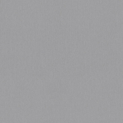As Creation Bricoflor Metallic Plain Grey Wallpaper Plain Grey Metallic Non Woven Wallpaper 10.05 X 0.70 M from B&Q