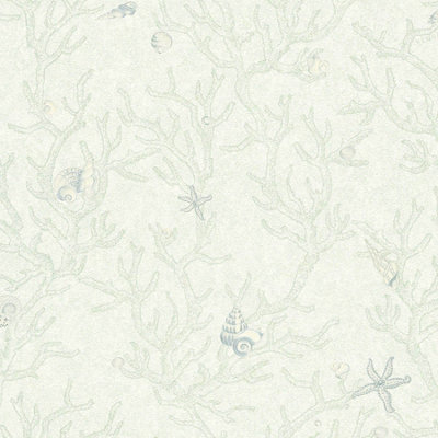 As Creation Bricoflor Green Metallic Wallpaper For Hallway Pastel Green Baroque Wallpaper Metallic Non Woven Wallpaper 10.05 X 0.70 M from B&Q