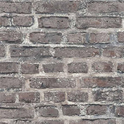 A.S. Creation As Creation Weathered Aged Brick Wall Wallpaper Industrial Paste The Wall Vinyl