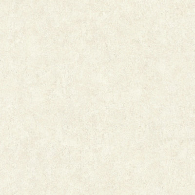As Creation Bricoflor Non-Woven WallpaperPlain Wallpaper In BeigeCream10,05 X 0,53 M from B&Q