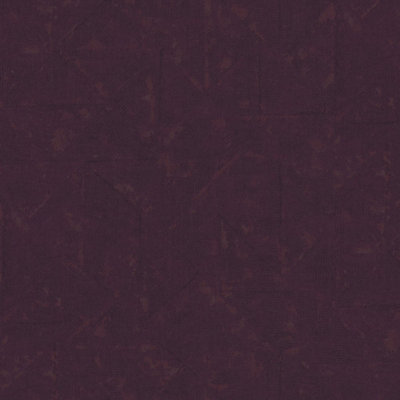 Galerie Absolutely Chic Lilac Distressed Geometric Texture Smooth Wallpaper from B&Q