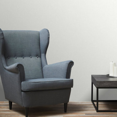 Galerie Welcome Home White Cotton Texture Wallpaper from B&Q