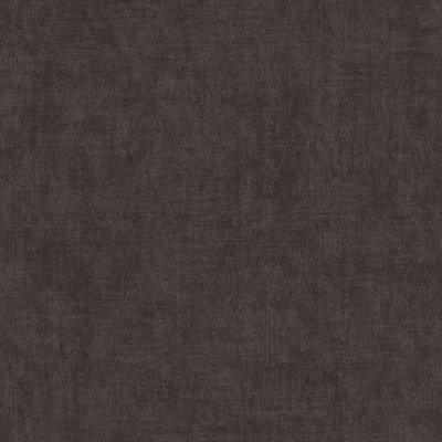 As Creation Bricoflor Non-Woven WallpaperPlain Wallpaper In BlackAnthracite10,05 X 0,53 M from B&Q