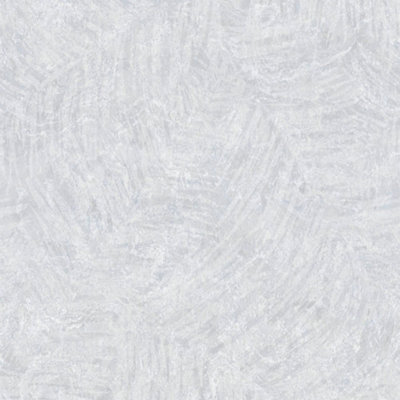 Galerie Blooming Wild Silver Feather Palm Motif Wallpaper Roll from B&Q