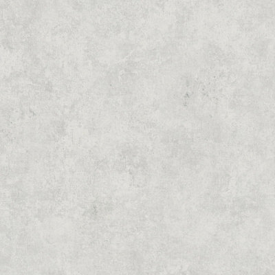 As Creation Bricoflor Non-Woven WallpaperPlain Wallpaper In Silver10,05 X 0,53 M