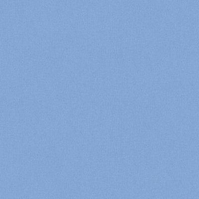 As Creation Bricoflor Non-Woven WallpaperPlain Wallpaper In Blue10,05 X 0,53 M from B&Q