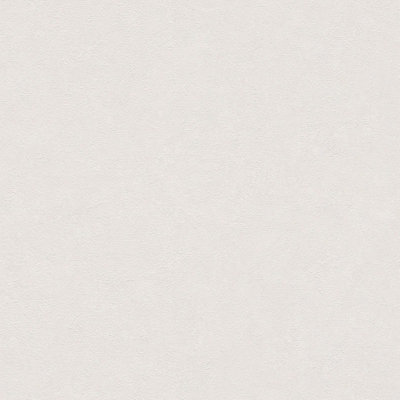 As Creation Bricoflor White Textured Minimilast Wallpaper Unicolour White Wallpaper Modern 10.05 X 0.53 M from B&Q