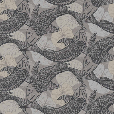 As Creation Bricoflor Non-Woven WallpaperChinoiserie Wallpaper In BeigeCreamGrey10,05 X 0,53 M
