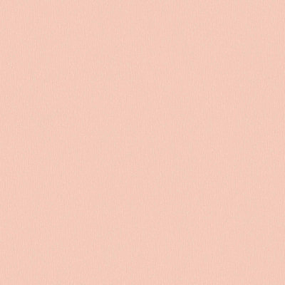 As Creation Bricoflor Salmon Pink Wallpaper In Plain Style Textured Pale Pink Wallpaper Textured Salmon Pink Wallpaper 10.05 X 0.53 M from B&Q