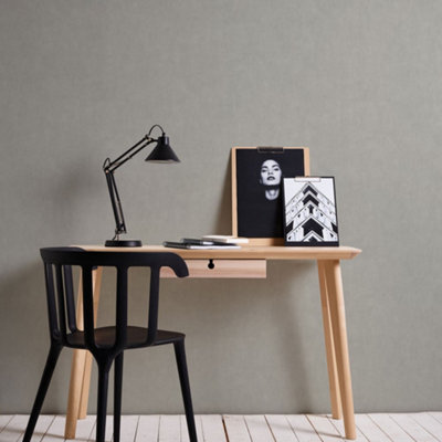 Galerie Havana Greige Texture Textured Wallpaper from B&Q