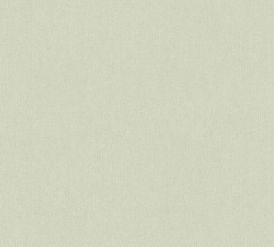 As Creation Bricoflor Non-Woven WallpaperPlain Wallpaper In Green10,05 X 0,53 M from B&Q